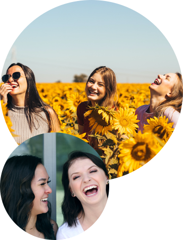 Happy women Happy women